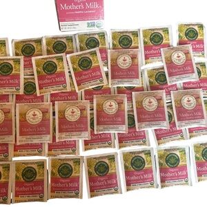 Organic Mother's Milk Caffeine Free Herbal Tea 39 BAGS TOTAL breastfeeding nursi